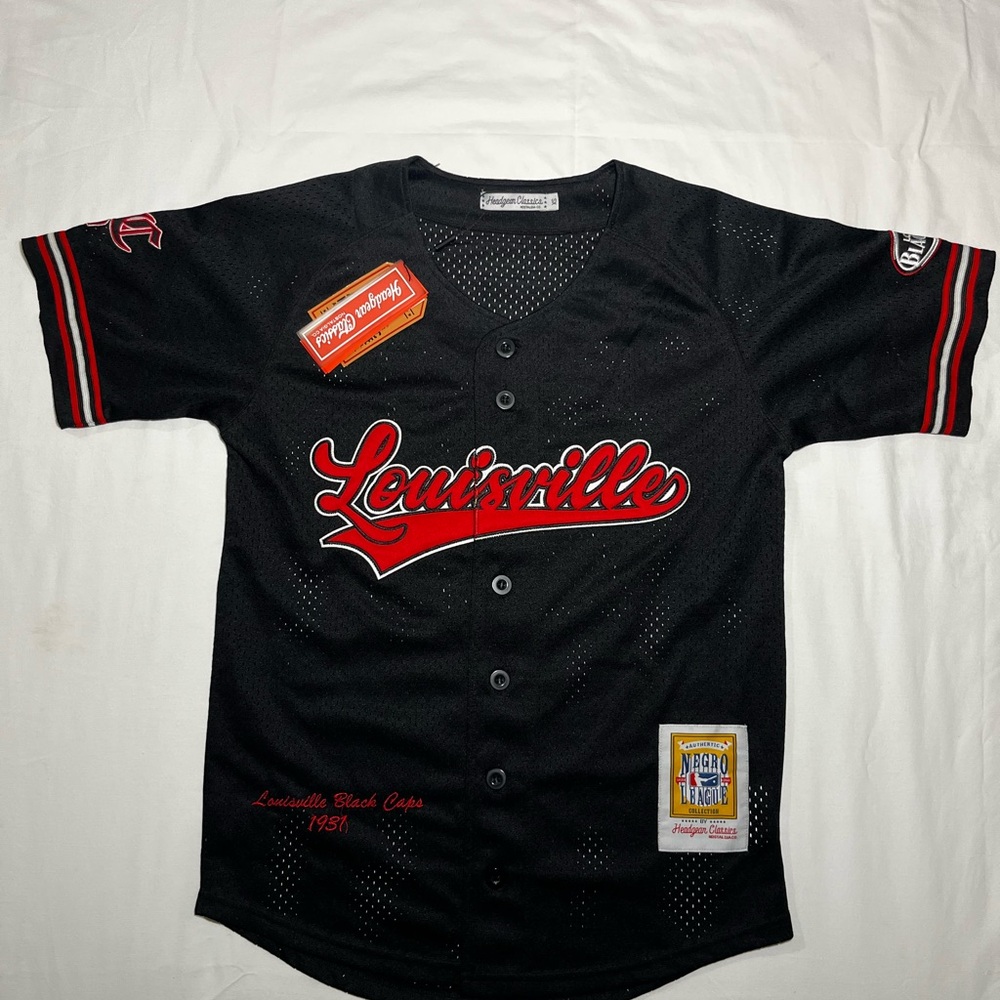 Louisville Black and Red Men's Jersey